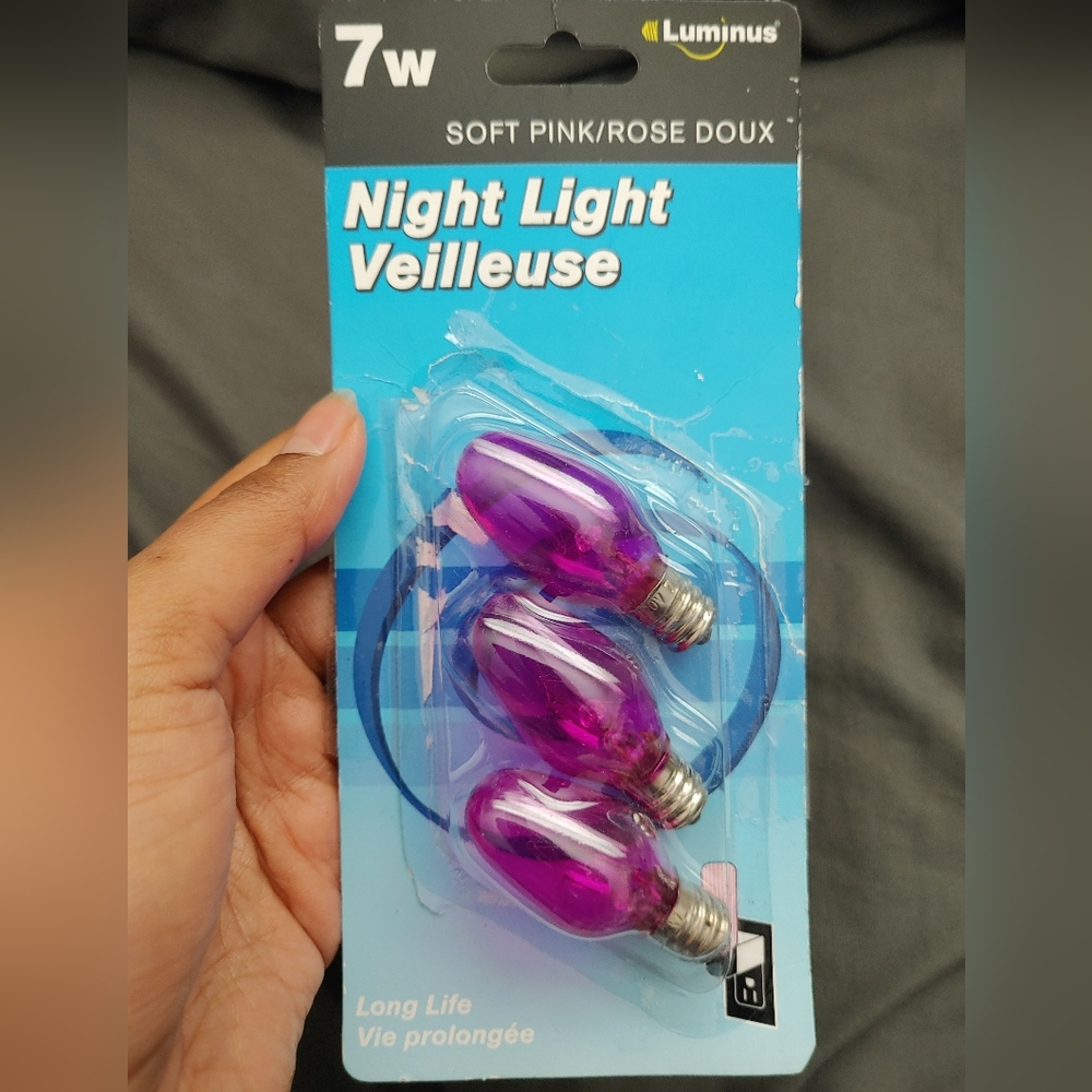 Luminus Soft Pink Night Light Bulbs